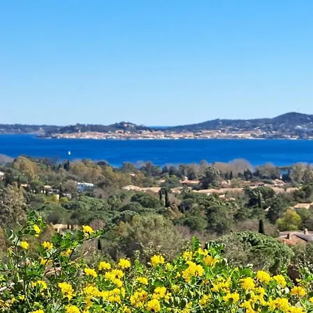 Grimaud, Les Restanques, Vue Mer, 4 Personnes דירה גרימו